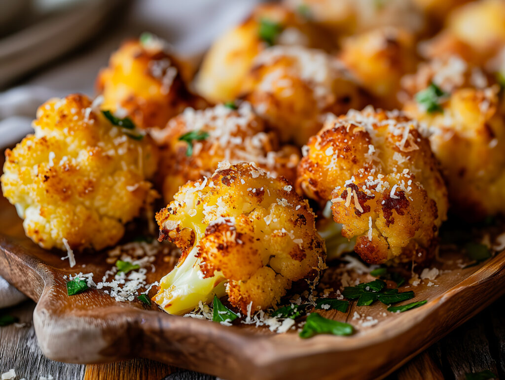 Parmesan-Coated Cauliflower