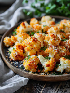 Parmesan Crusted Cauliflower