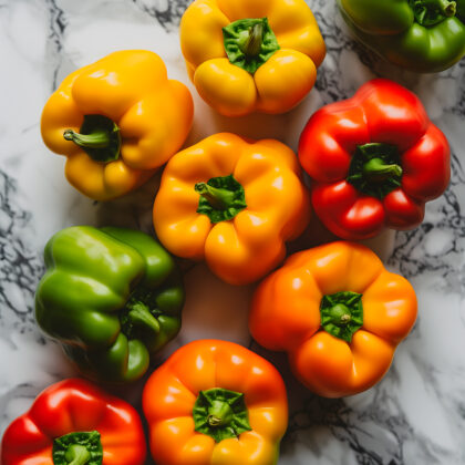 Symphony of Colors: Bell Peppers