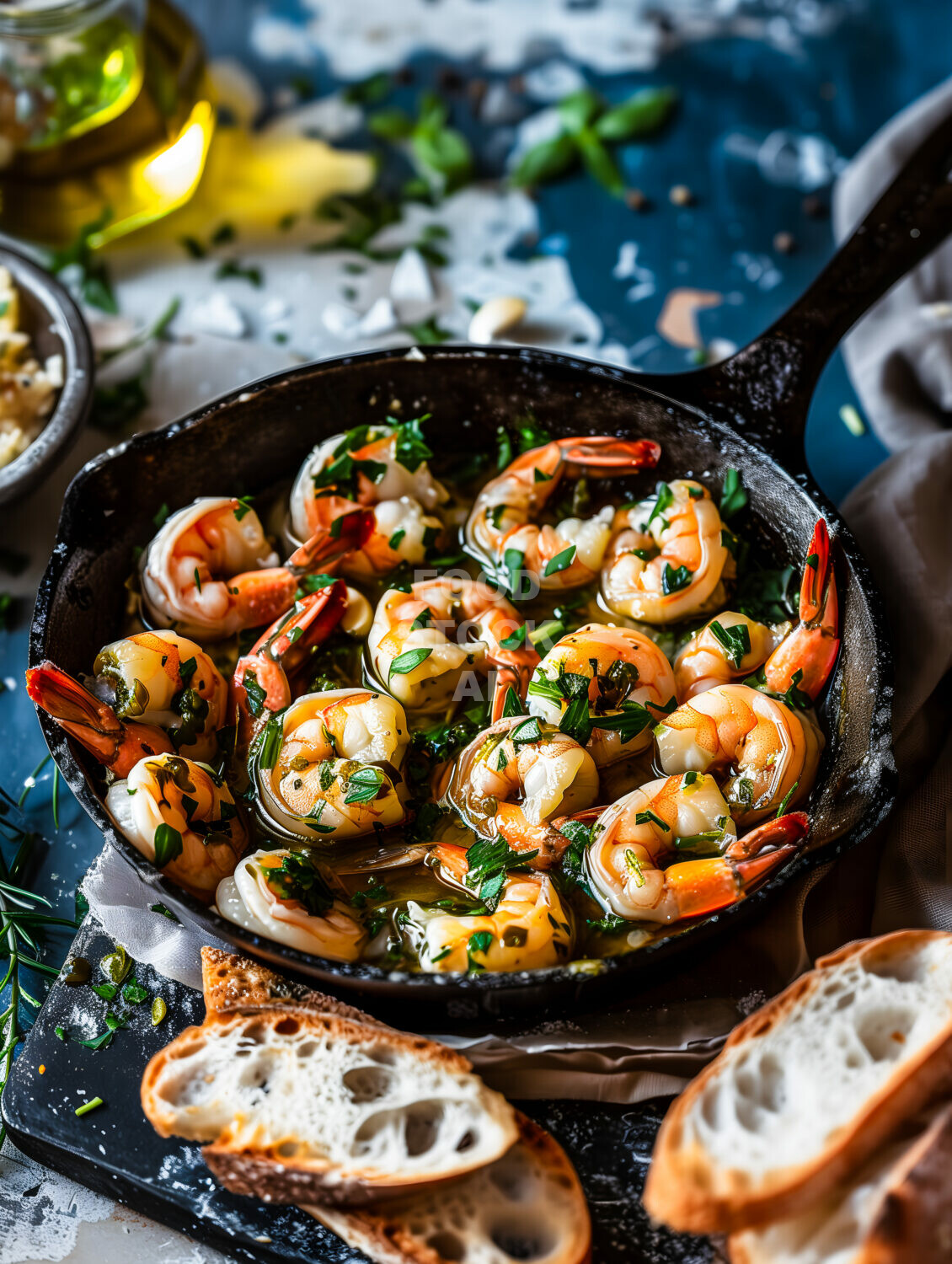 Savor the flavors of Gambas al Ajillo