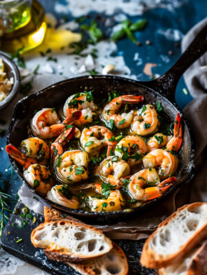 Savor the flavors of Gambas al Ajillo