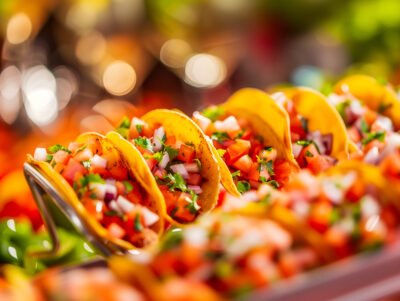 Miniature Tacos for Stylish Soirées