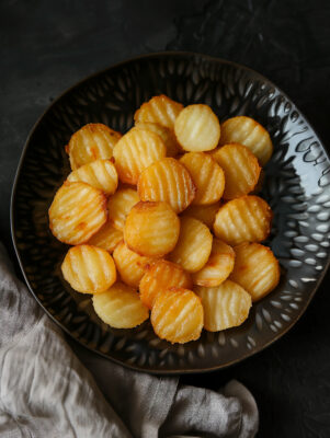 Sliced Potato Elegance