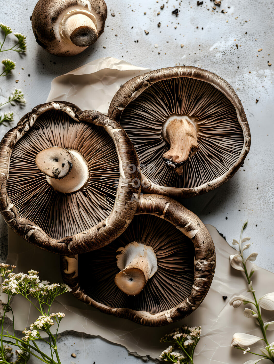 Portobello Mushroom Elegance
