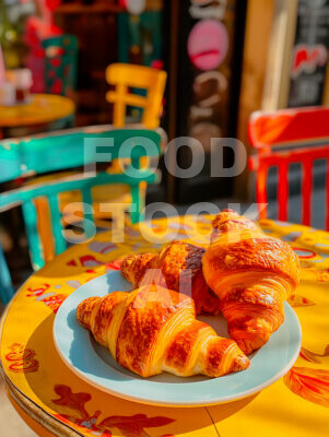 Parisian Trio: Morning Croissants