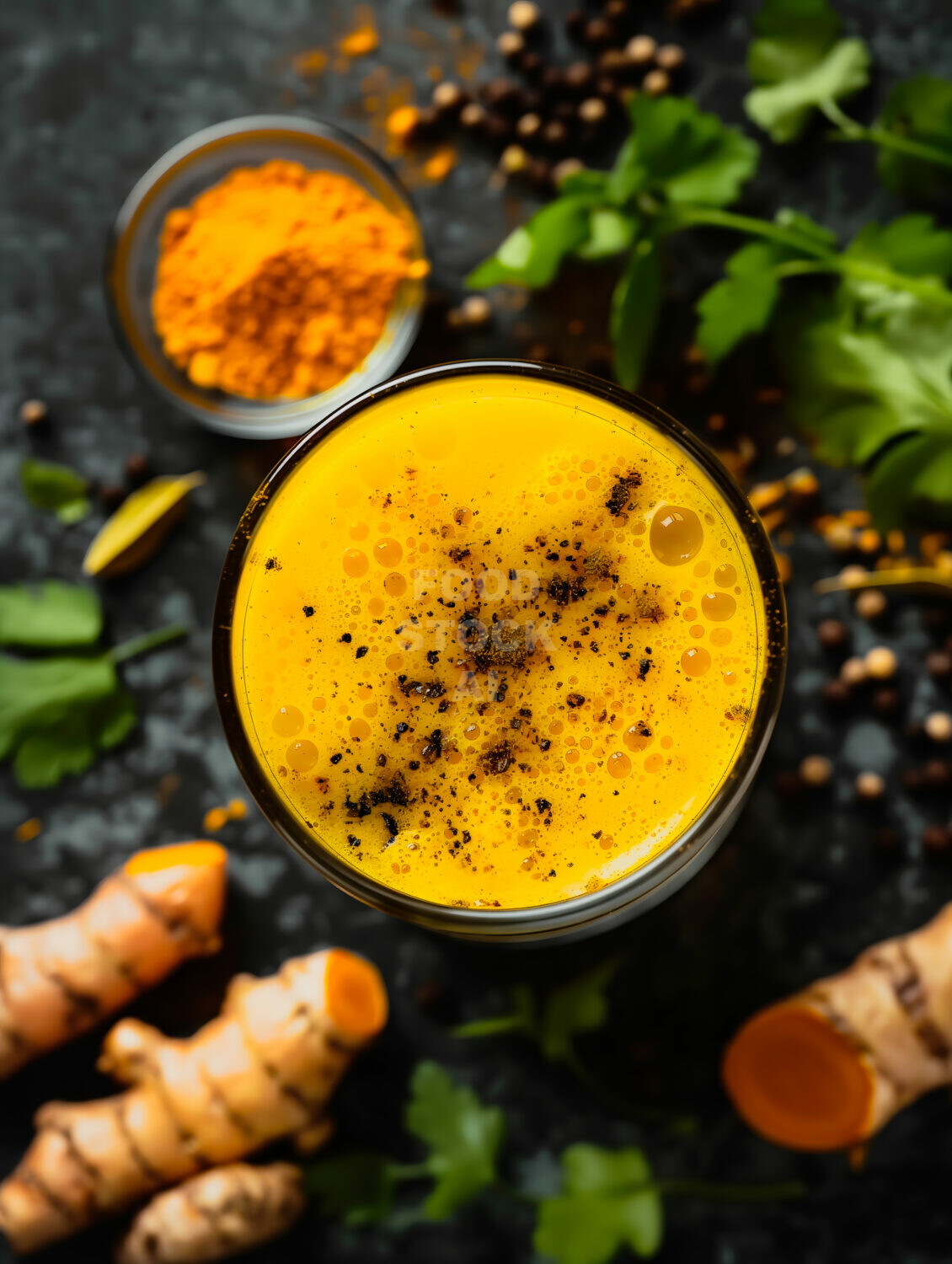 Vibrant Curcuma Blend: A Splash of Health