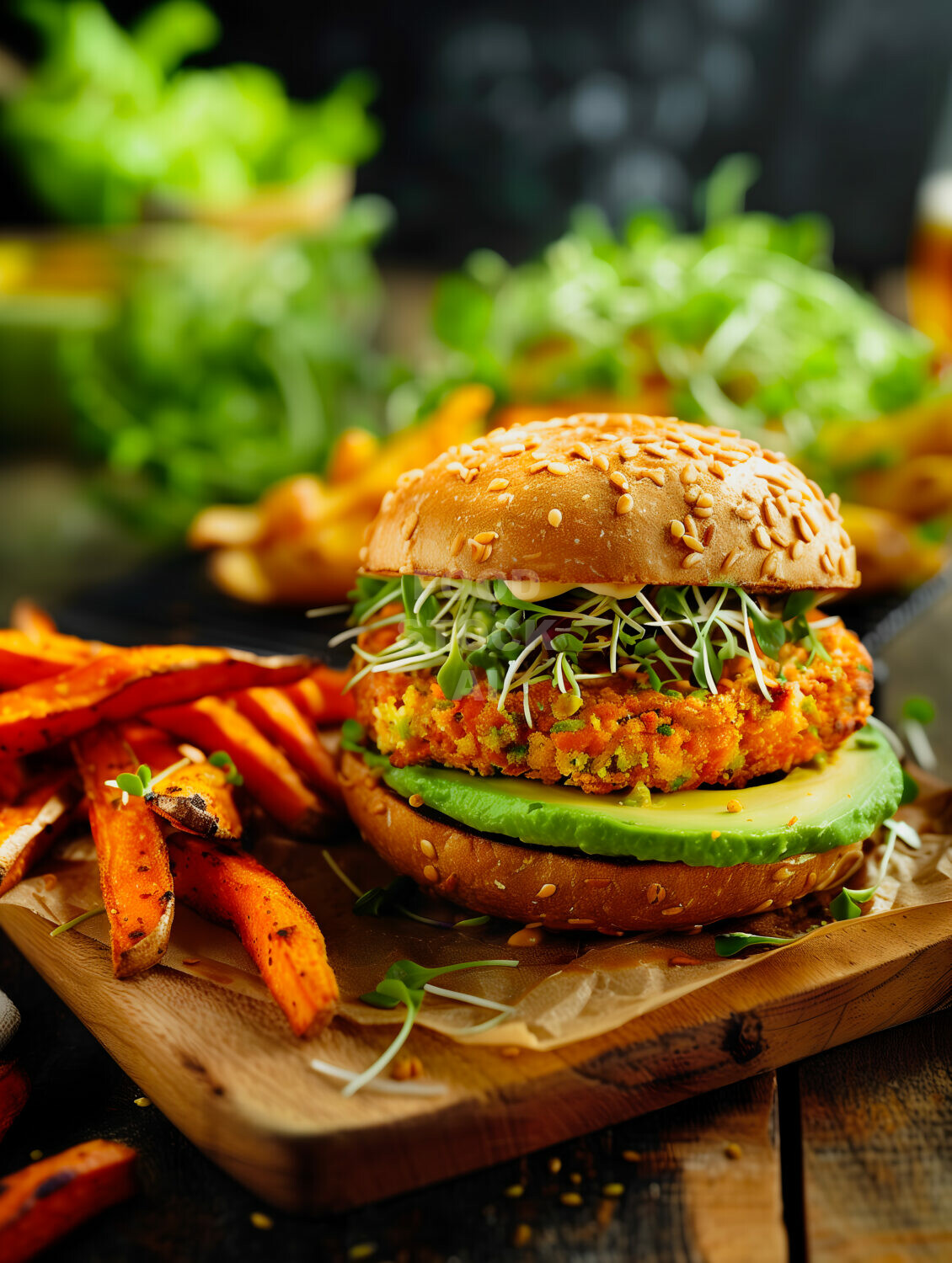 Wholesome Edamame Burger