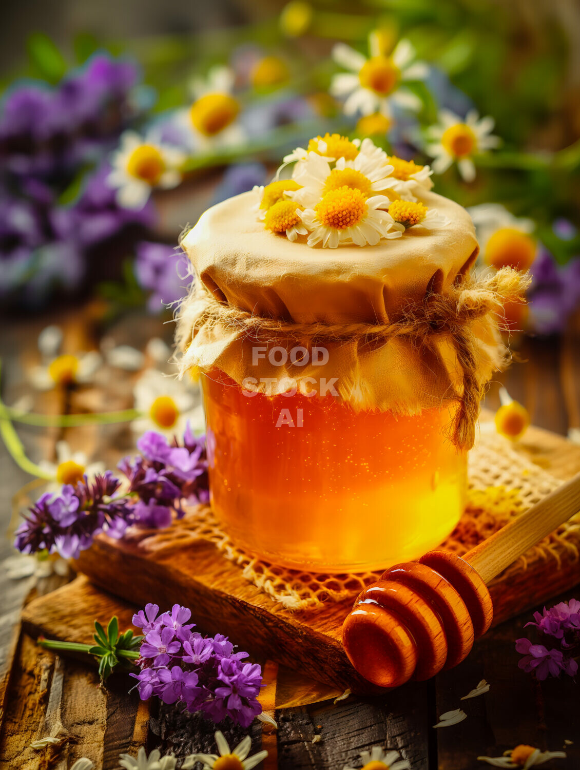 Country Comfort: Honey and Wildflowers