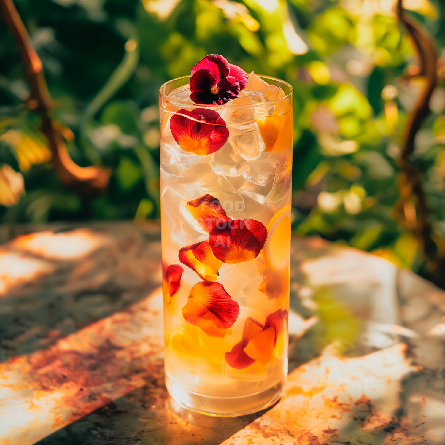 Romantic Rose Lemonade Delight