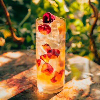 Romantic Rose Lemonade Delight