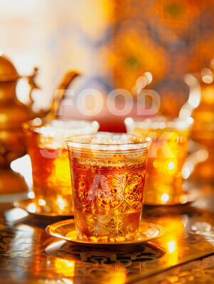 Moroccan Magic: Saffron Tea Ceremony