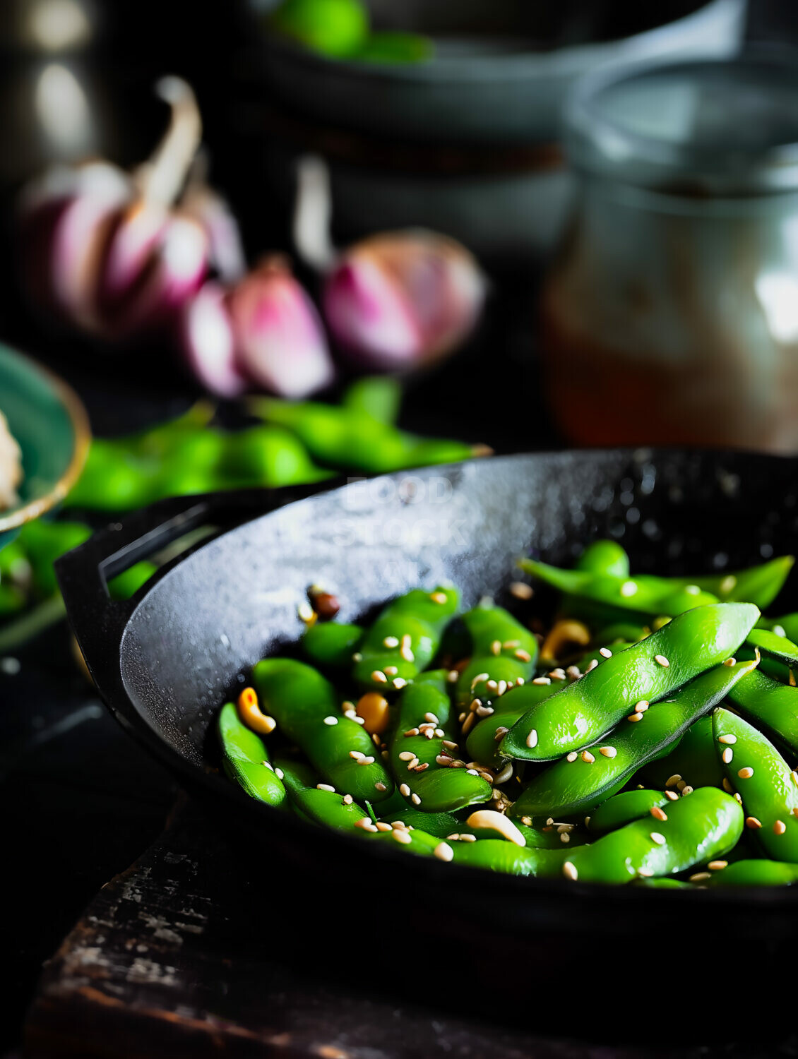 Asian Fusion Edamame Stir-Fry