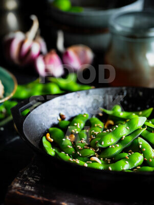 Asian Fusion Edamame Stir-Fry