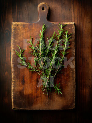 Country Kitchen Elegance: Rosemary Symmetry