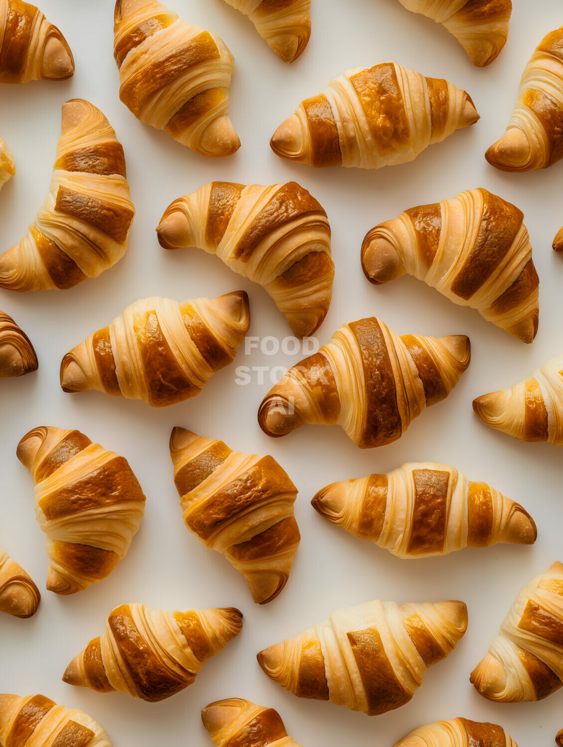 Golden Delights: Freshly Baked Croissants