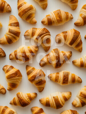 Golden Delights: Freshly Baked Croissants