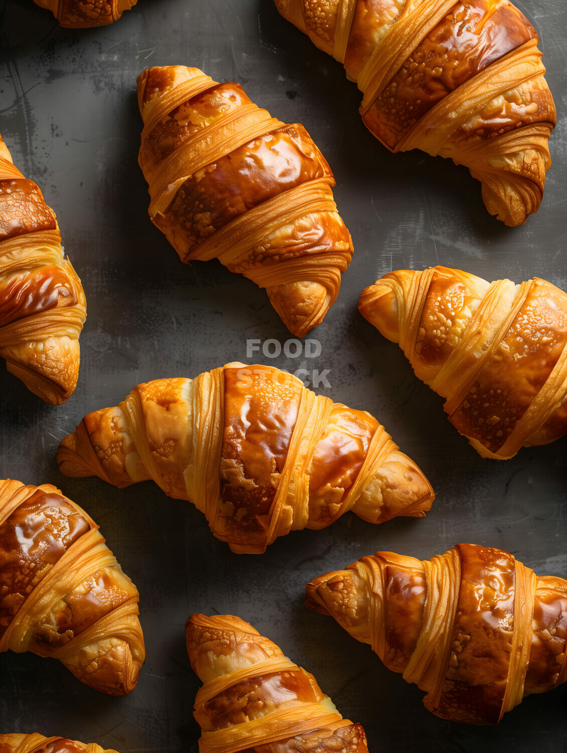 Freshly Baked Croissants