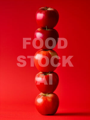 Balanced Red Apples