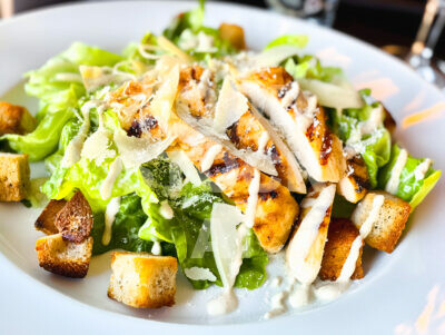 Elevated Classic: Grilled Chicken Caesar Salad