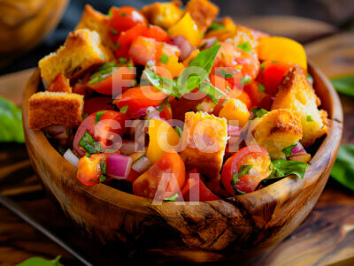 Tuscan Harvest Panzanella Salad