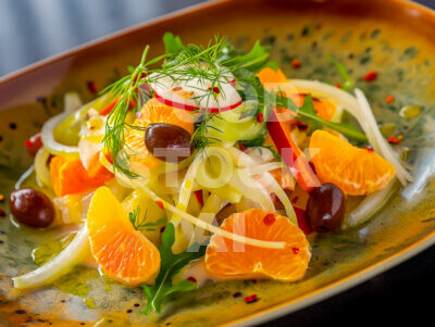 Citrus-Fennel Fusion Salad
