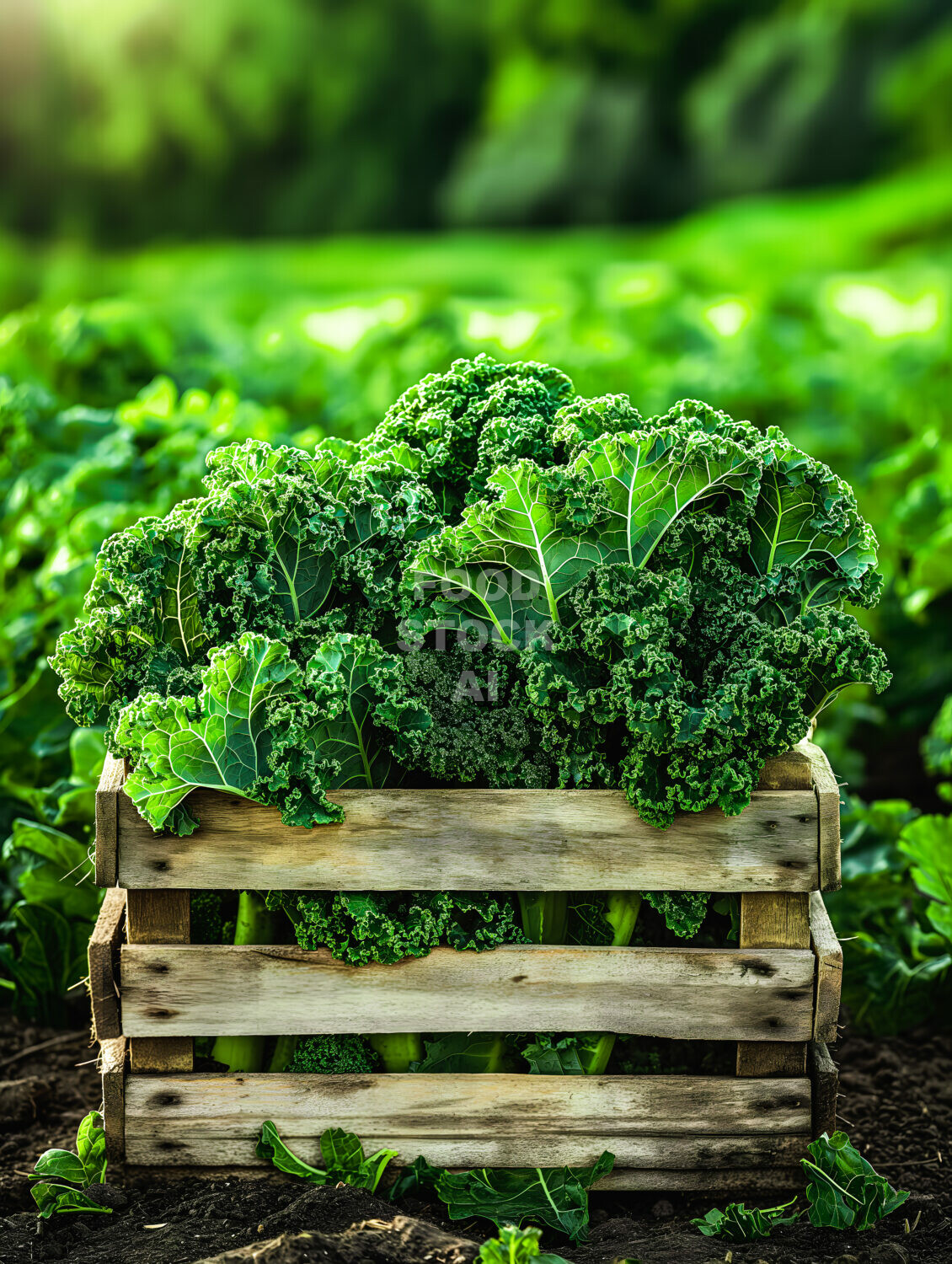 Farm-Fresh Kale: A Bounty of Green Goodness