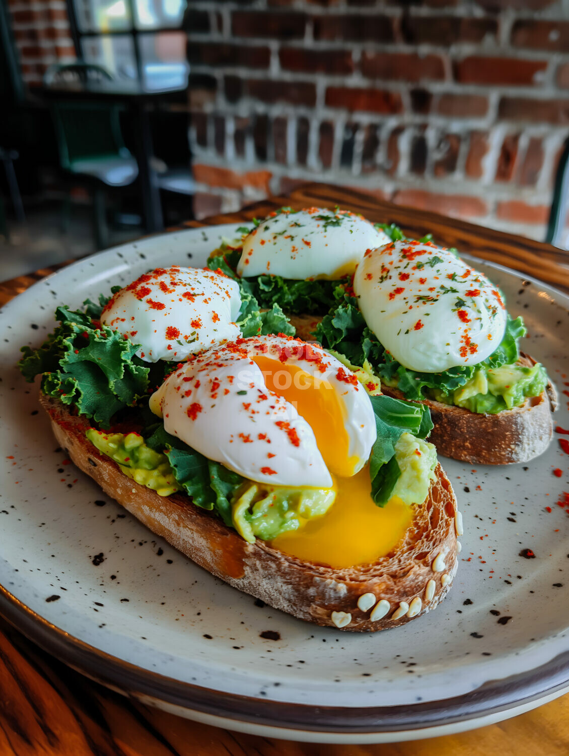 Kale Avocado Toast Delight