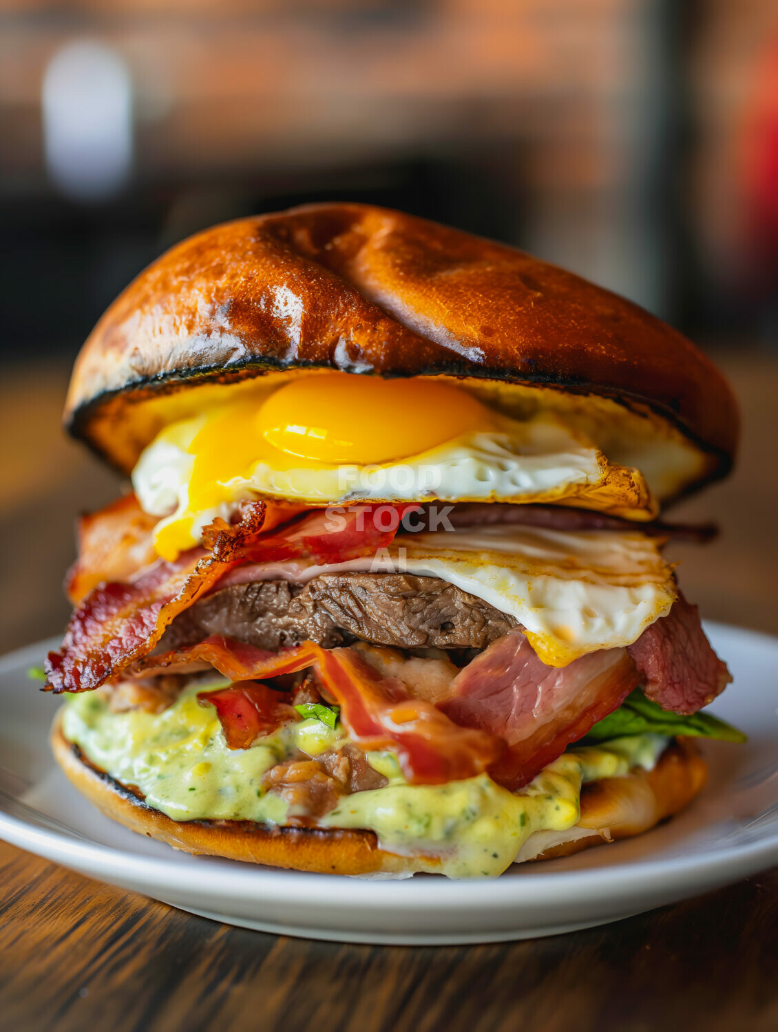 Steak and Eggs Breakfast Sandwich