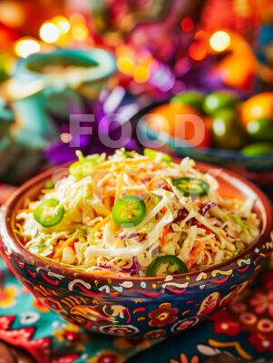 Southwestern Jalapeno Coleslaw