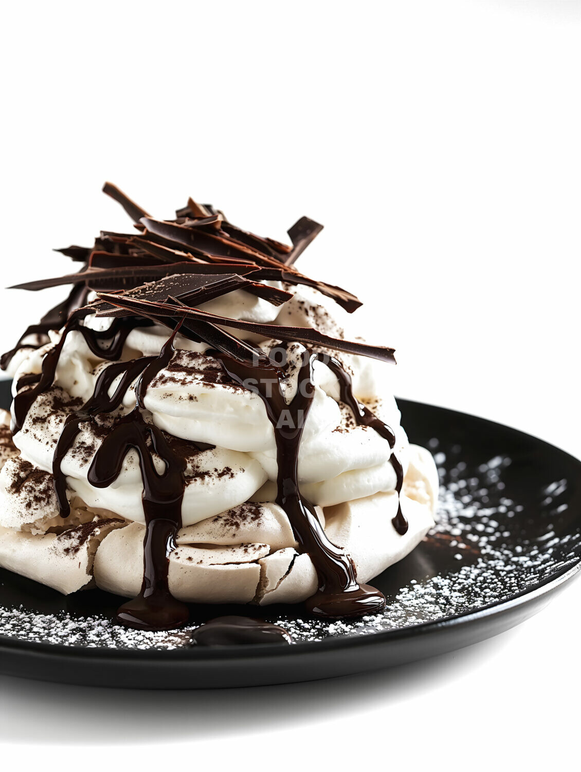 Chic Chocolate Pavlova