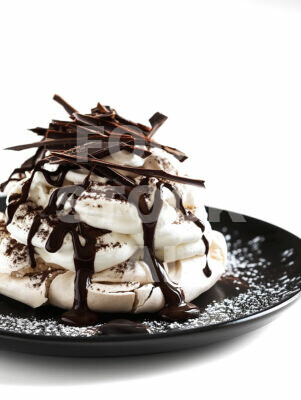 Chic Chocolate Pavlova