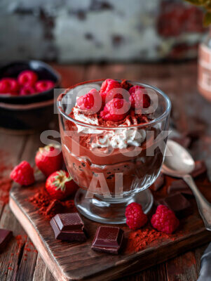 Chocolate Rice Pudding