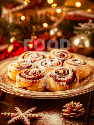 Festive Cinnamon Rolls