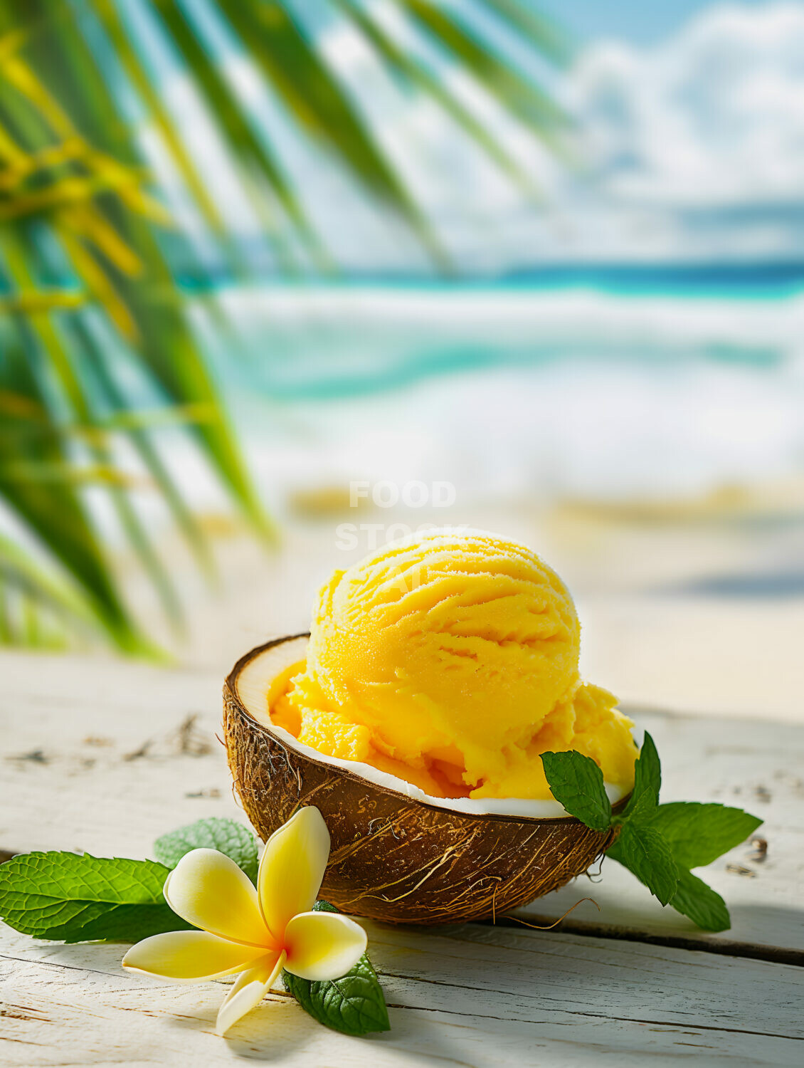 Beachside Mango Sorbet