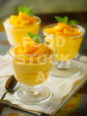 Exotic Mango Pudding