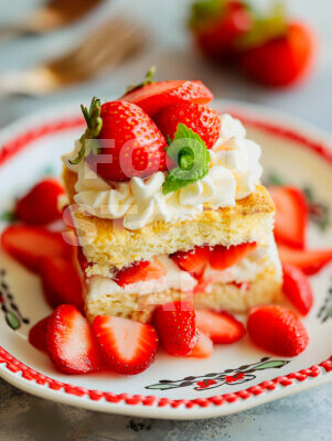 Fresh Strawberry Shortcake