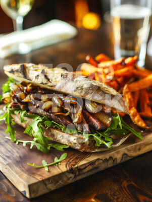 Wagyu Beef Steak Sandwich