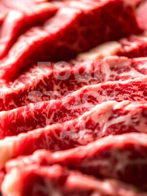 Sliced Wagyu Beef