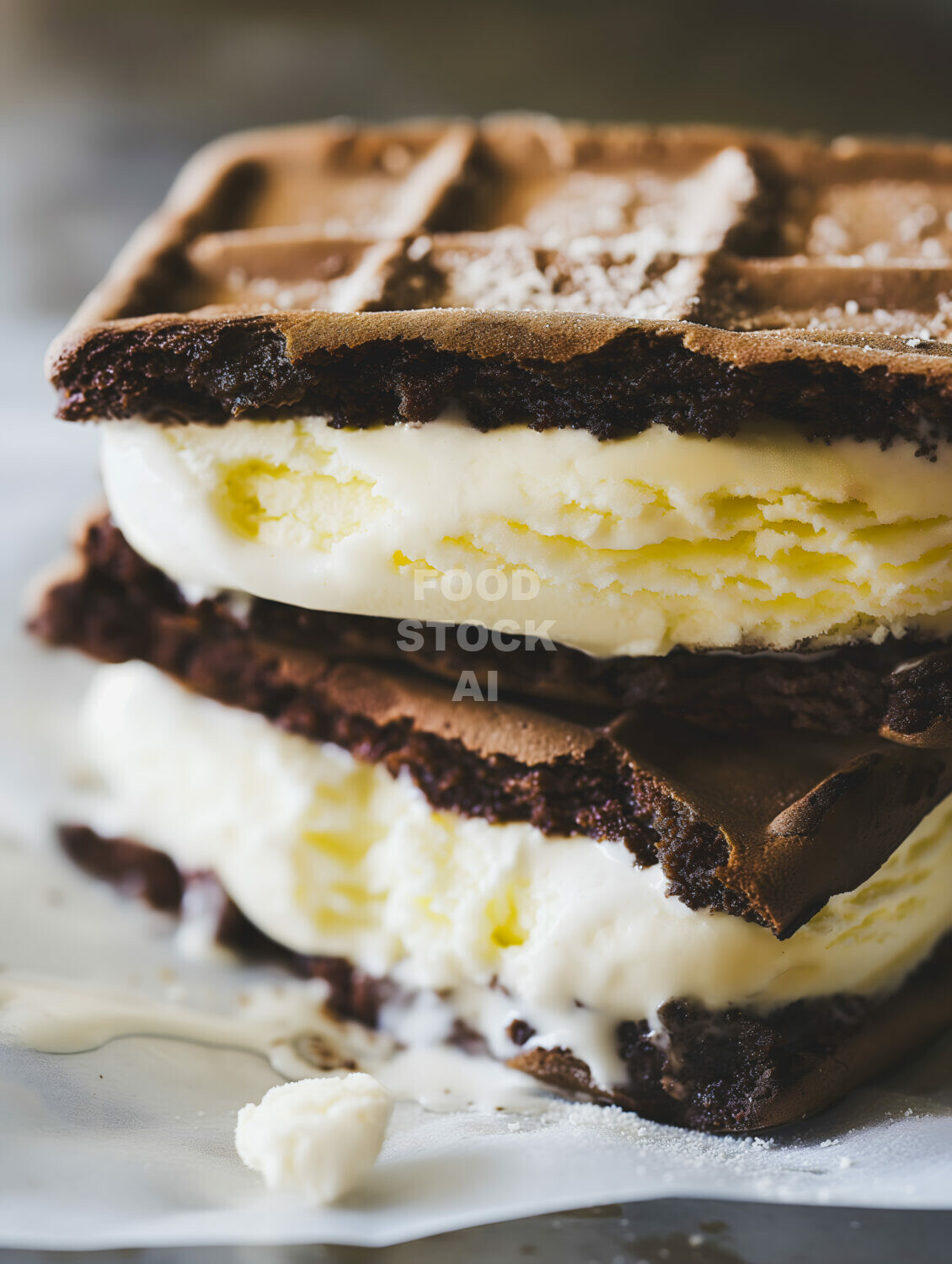 Timeless Vanilla Ice Cream Sandwich