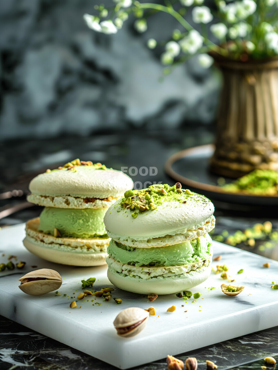 Pistachio Macaron Elegance