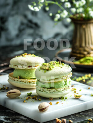 Pistachio Macaron Elegance