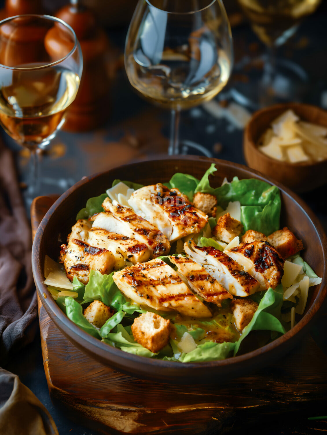 Caesar Salad with Grilled Chicken