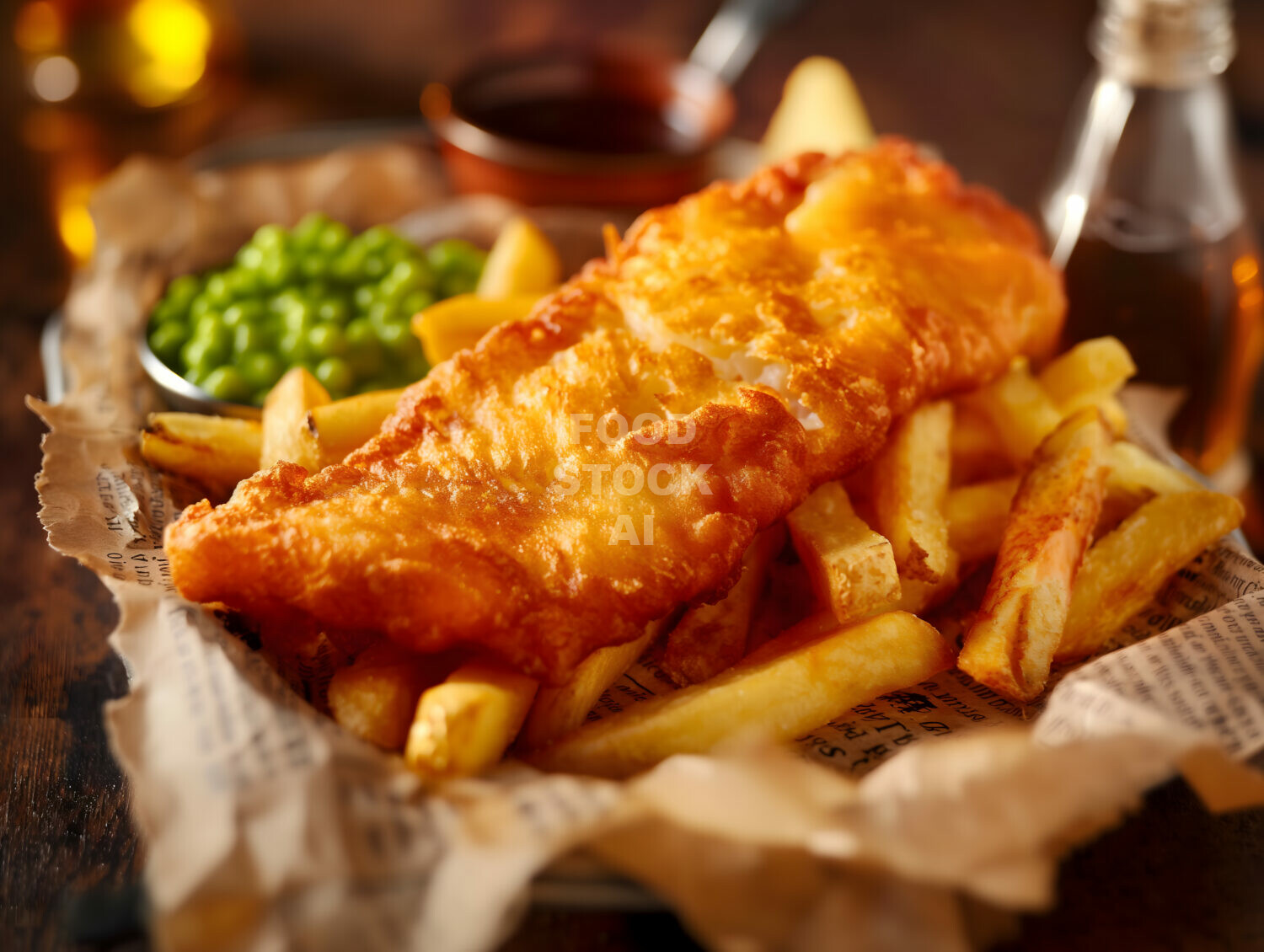 Classic British Fish and Chips