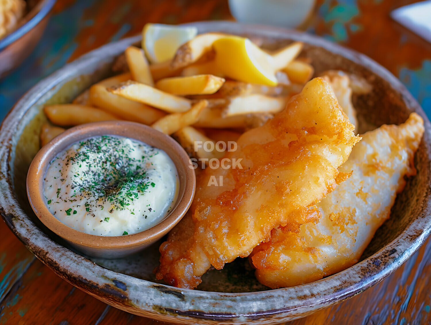 Mediterranean Fish and Chips