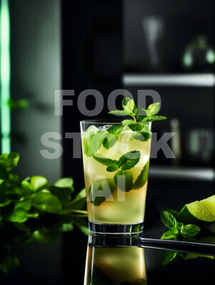 Minty Mojito Mocktail