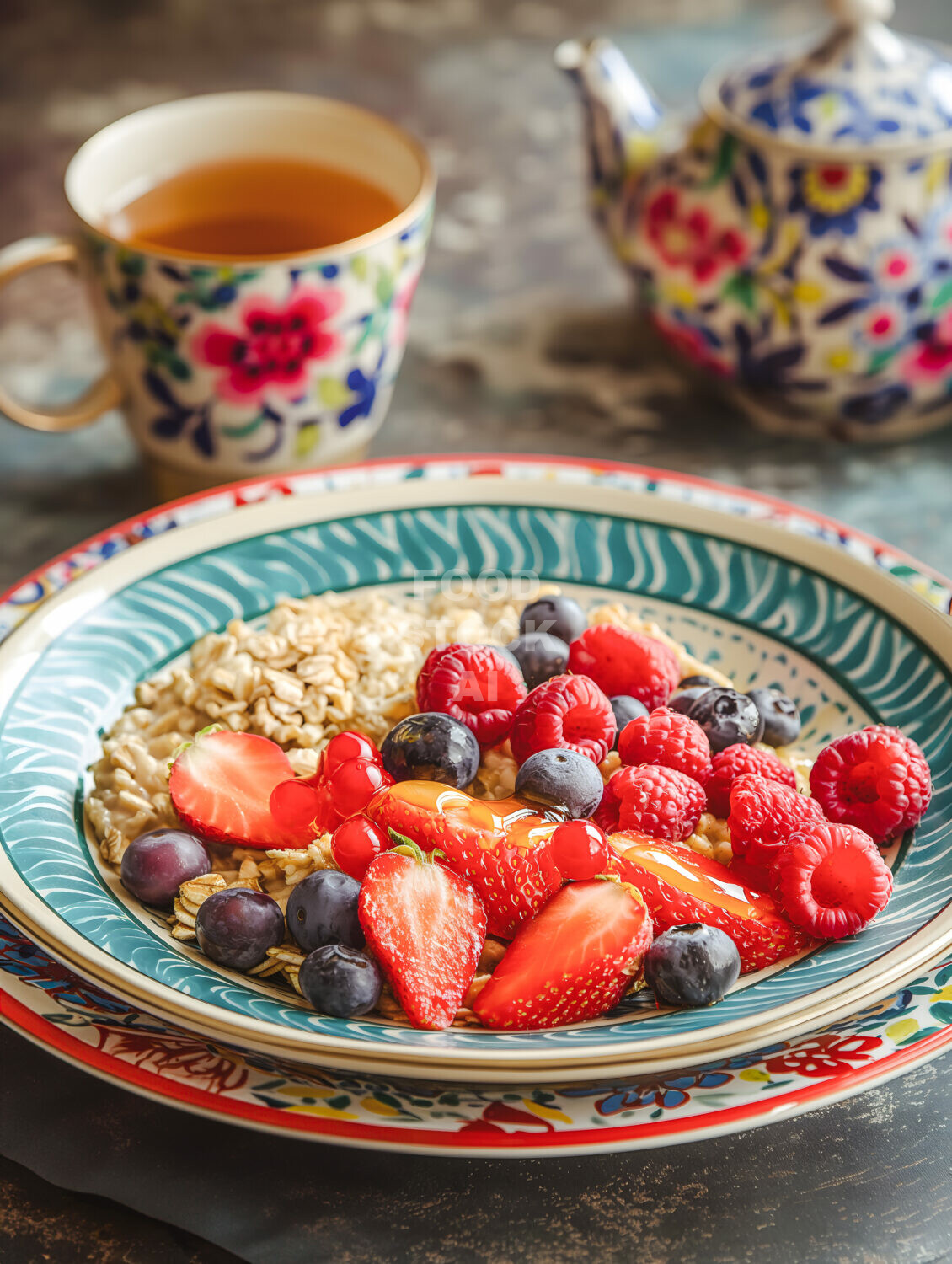 Inviting Oatmeal Breakfast