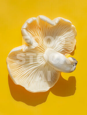 Minimalist Oyster Mushroom Elegance