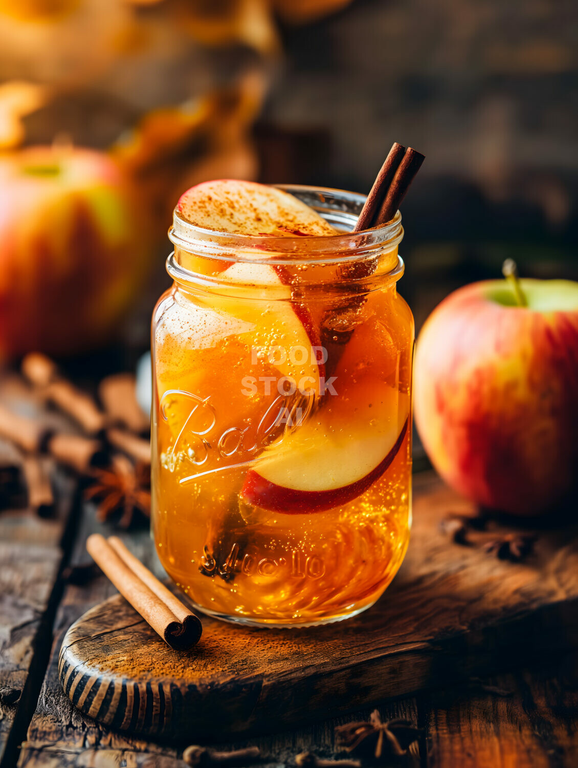 Spiced Apple Mocktail