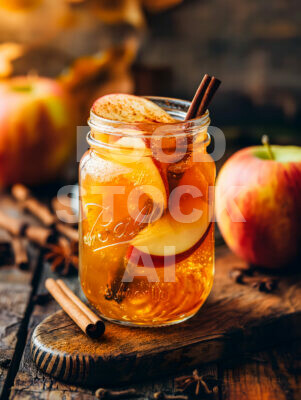 Spiced Apple Mocktail