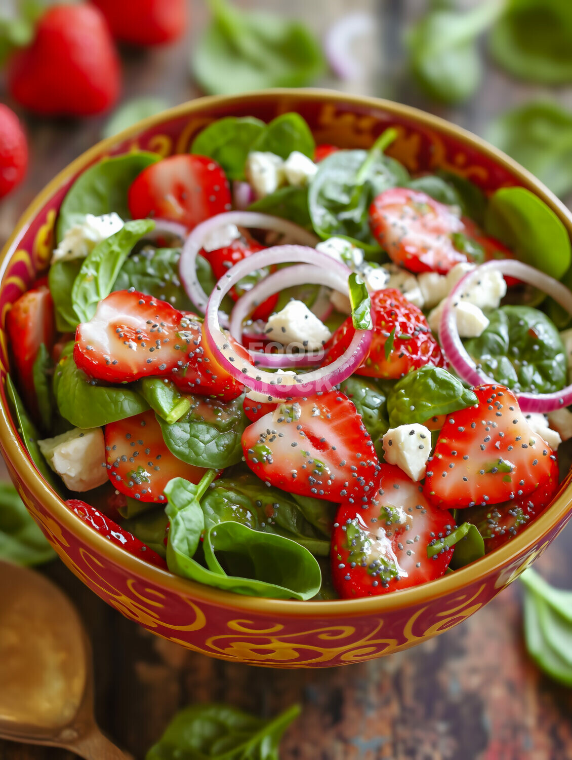 Spinach and Strawberry Salad